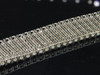 Mens 5 Row .925 Sterling Silver Diamond Tennis Bracelet Link Fanook Set 1/4ct