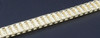 Statement Diamond Bracelet Mens Sterling Silver 7.25" Pave Round Cut 2.50 Ct.