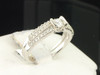 Solitaire Diamond Round Bridal Set White Gold Engagement Wedding Ring 0.50 Ct.