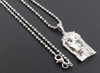 Mini Diamond Jesus Face Pendant .925 Sterling Silver Pave Charm .33 Ct. w/ Chain