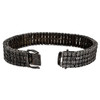 Mens Diamond Bracelet .925 Sterling Silver Pave Design 2 Ct.