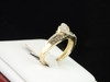 Ladies 10K Yellow Gold .26 Ct. Round Cut Champagne Brown Diamond Engagement Ring
