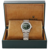 Mens Rolex 36mm DateJust Diamond Jubilee Watch Roman Numeral Green Dial 1.90 CT.