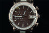 Mens Custom Diamond Gucci Ya101341 Brown PVD Metal Band Chrono Watch 6.50 ct.