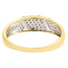 Diamond Trio Set 10K Yellow Gold Ladies Engagement Ring Mens Wedding Band .80 Ct