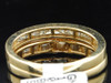 Ladies 14K Yellow Gold Solitaire Round 1 ct. Diamond Engagement Ring Bridal Set