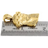 Yellow Diamond Teardrop Jesus Face Pendant Mens Gold Charm 1 Ct.