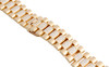 Mens 18K Yellow Gold Diamond Watch Band for Rolex Day-Date President 4.52 CT.