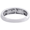 14K White Gold Diamond Trio Set Matching Engagement Ring & Wedding Band 7/8 Ct.