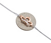 Sterling Silver & Diamond Crown Royalty Statement Charm Bracelet 8.5" | 1/20 CT.
