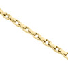 14K Yellow Gold Solid Handmade Rectangle Square Link Chain 5.75mm Necklace 24"