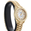 Rolex 18K Gold President 26mm DateJust 69178 VS Diamond White MOP Watch 1.38 CT.