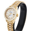 Rolex 18K Gold President 26mm DateJust 69178 VS Diamond White MOP Watch 4.46 CT.