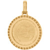22K American Eagle Gold Coin 1/10th oz. & 10K Diamond Mounting Pendant 0.63 CT.