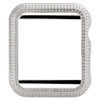 Apple Watch Edelstahlgehäuse mit echtem Diamanten, 42 mm Sportlünette, 2,50 ct.