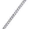 10K White Gold Diamond Miami Cuban Chain 6.5mm Necklace 18-24" | (5.2 ct.-7 ct.)