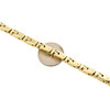 14K Yellow Gold Solid Handmade Italian Fancy Link Statement Bracelet 6.50mm | 9"