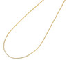 10K Yellow Gold 0.50MM Box Chain Necklace  14", 16", 18", 20", 22" & 24" Length