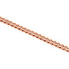 10K Rose Gold 9.25mm Hollow Miami Cuban Link Chain Box Clasp Necklace 18-24 Inch