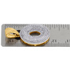 10K Yellow Gold Diamond Initial O Pendant 1.25" Mini Bubble Letter Charm 5/8 CT.