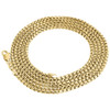 10K Real Yellow Gold Mens / Ladies 2.50 MM Round Box Chain Necklace 22 - 36 Inch