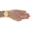 Mens 36mm Rolex President 18K Gold Day-Date Diamond Watch Ref. # 18038 | 3.50 CT