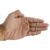 10K Yellow Gold Mens Ladies D/C Hollow Rope Chain Necklace 3 MM 16-30 Inches