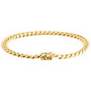 Mens Real 14K Yellow Gold 7mm Solid Miami Cuban Link Bracelet Heavy Box Clasp 9"