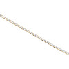 10K Yellow Gold 2mm Diamond Cut Solid Anchor Mariner Chain Necklace 16-26 Inches