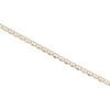 10K Yellow Gold 2.50mm Diamond Cut Solid Anchor Mariner Chain Necklace 16"-26"
