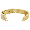 Ladies 18K Yellow Gold Diamond Watch Band for Rolex DateJust President 2.22 CT.