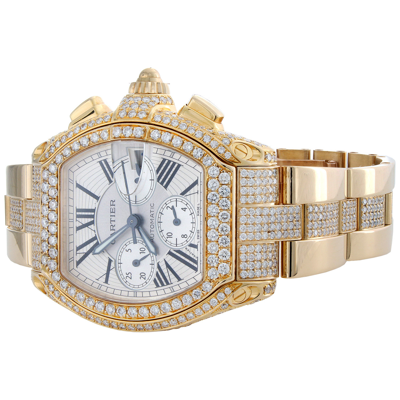 Cartier roadster with on sale diamonds