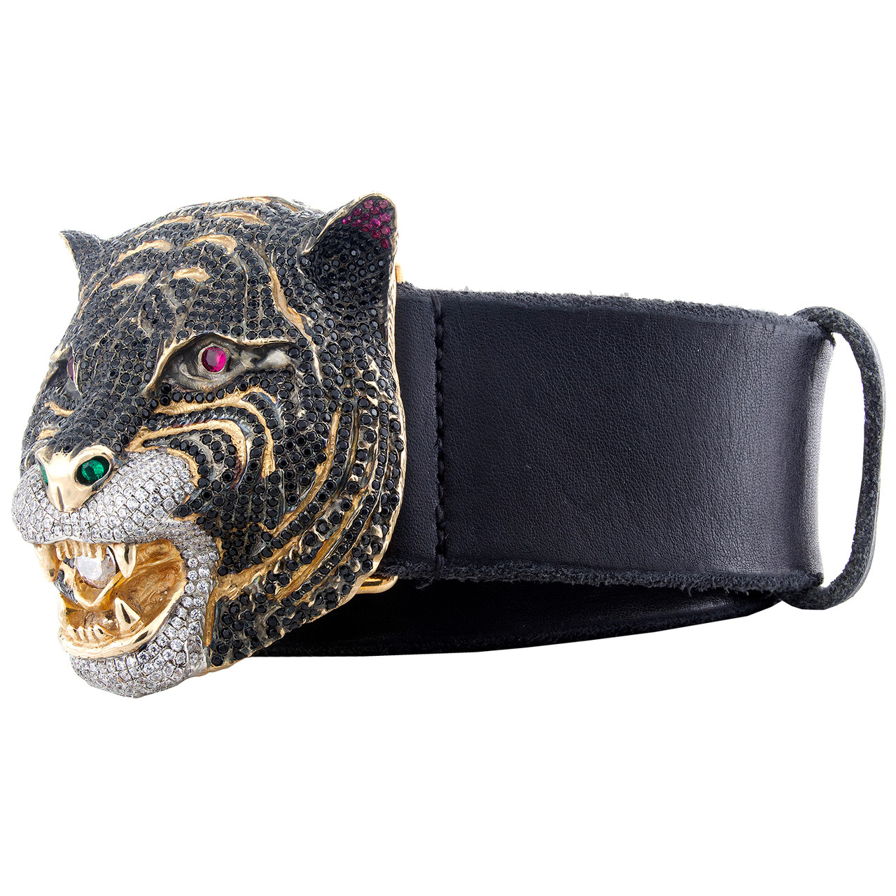 gucci panther belt