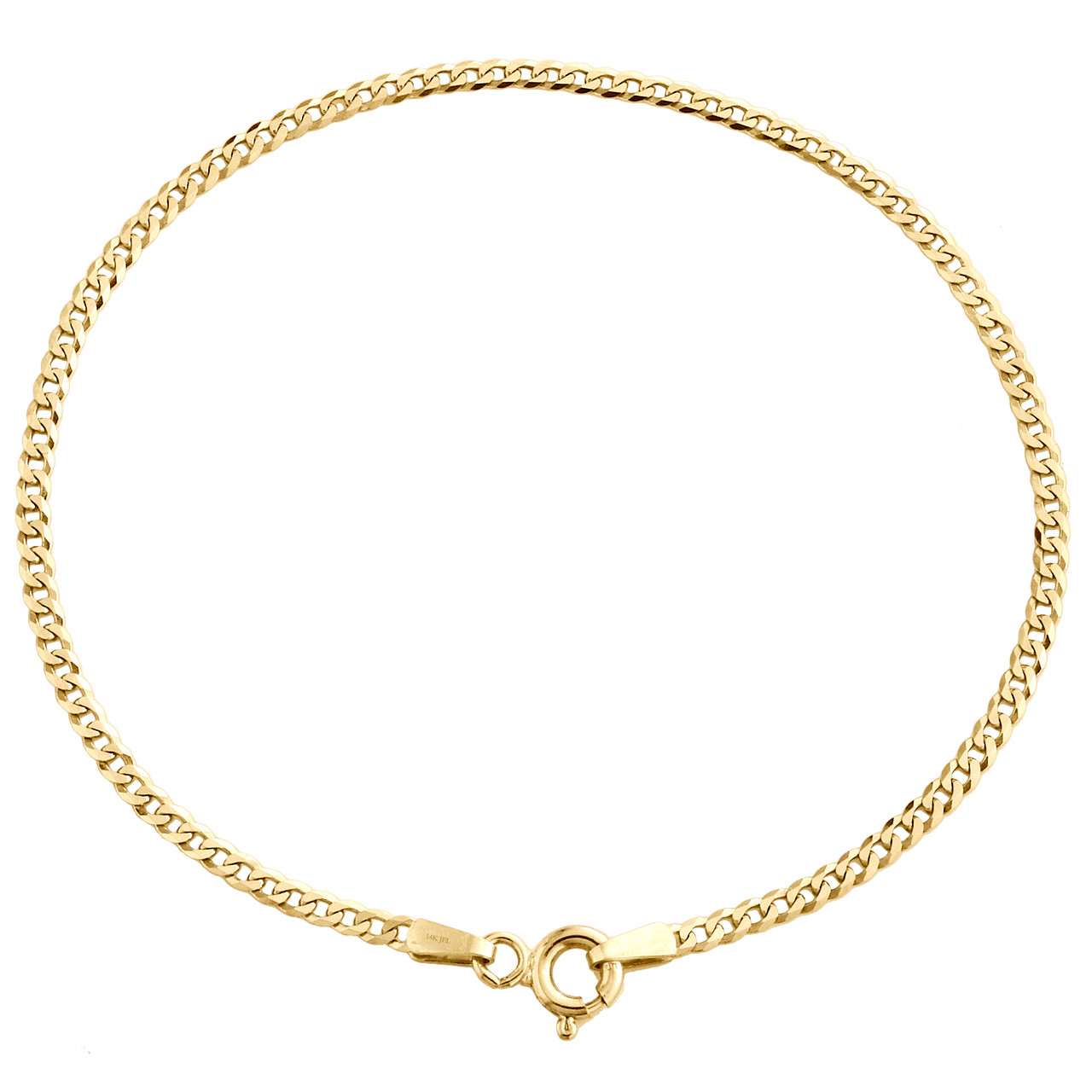 Real 18K Yellow Gold Filled Classic Round Snake Chain Bracelet/ Anklet/  Necklace