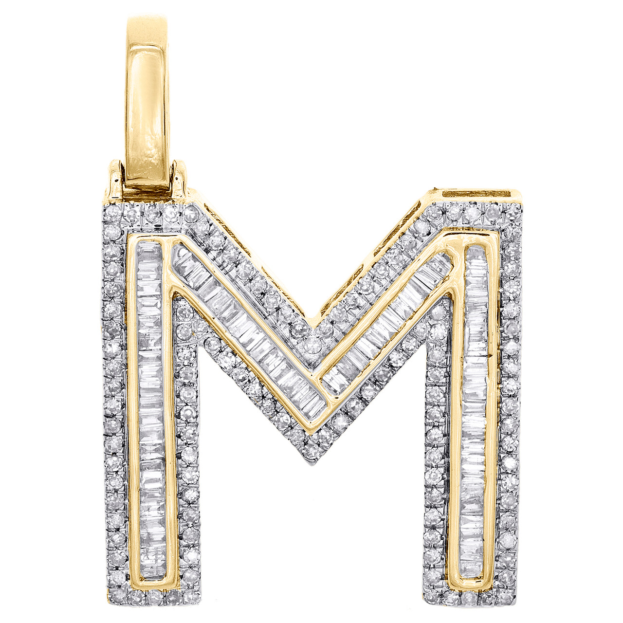 letter m pendant