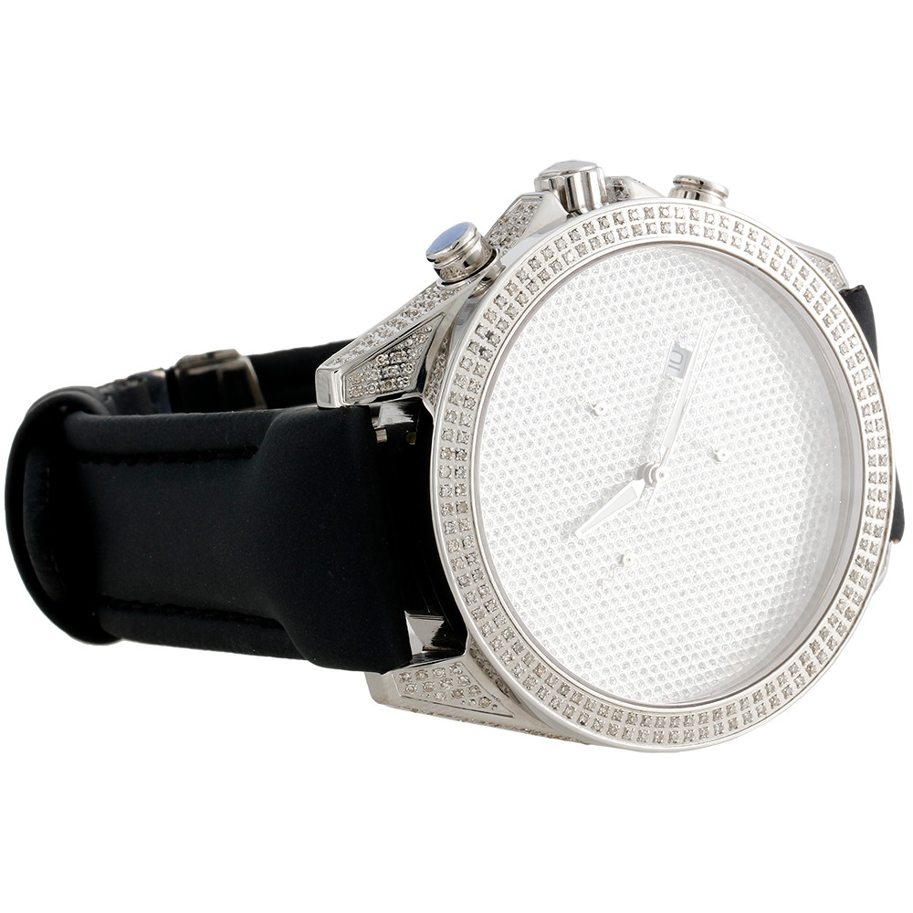 Mens Joe Rodeo / Arctica Real Diamond Watch Glory Case 47mm