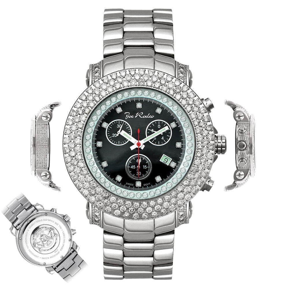 Men's Diamond Watch Joe Rodeo Junior JJU21 Ct Chronograph