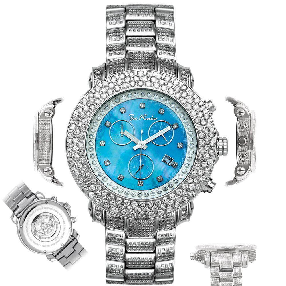 Men's Diamond Watch Joe Rodeo Junior JJU31 Ct Chronograph