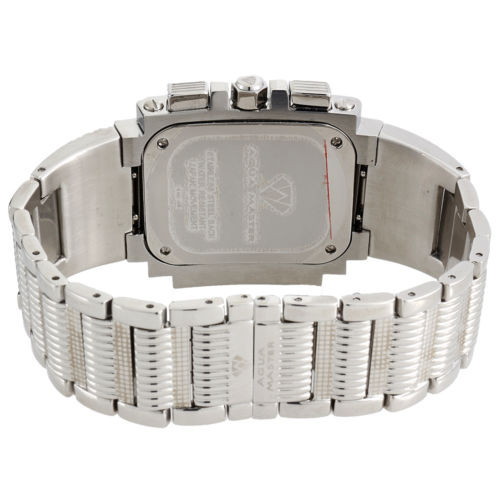 Fuzo Stainless Steel and Diamond Watch Jesus Face Mens Diamond Watch Aqua Master Jojo Jojino Joe  main image 2
