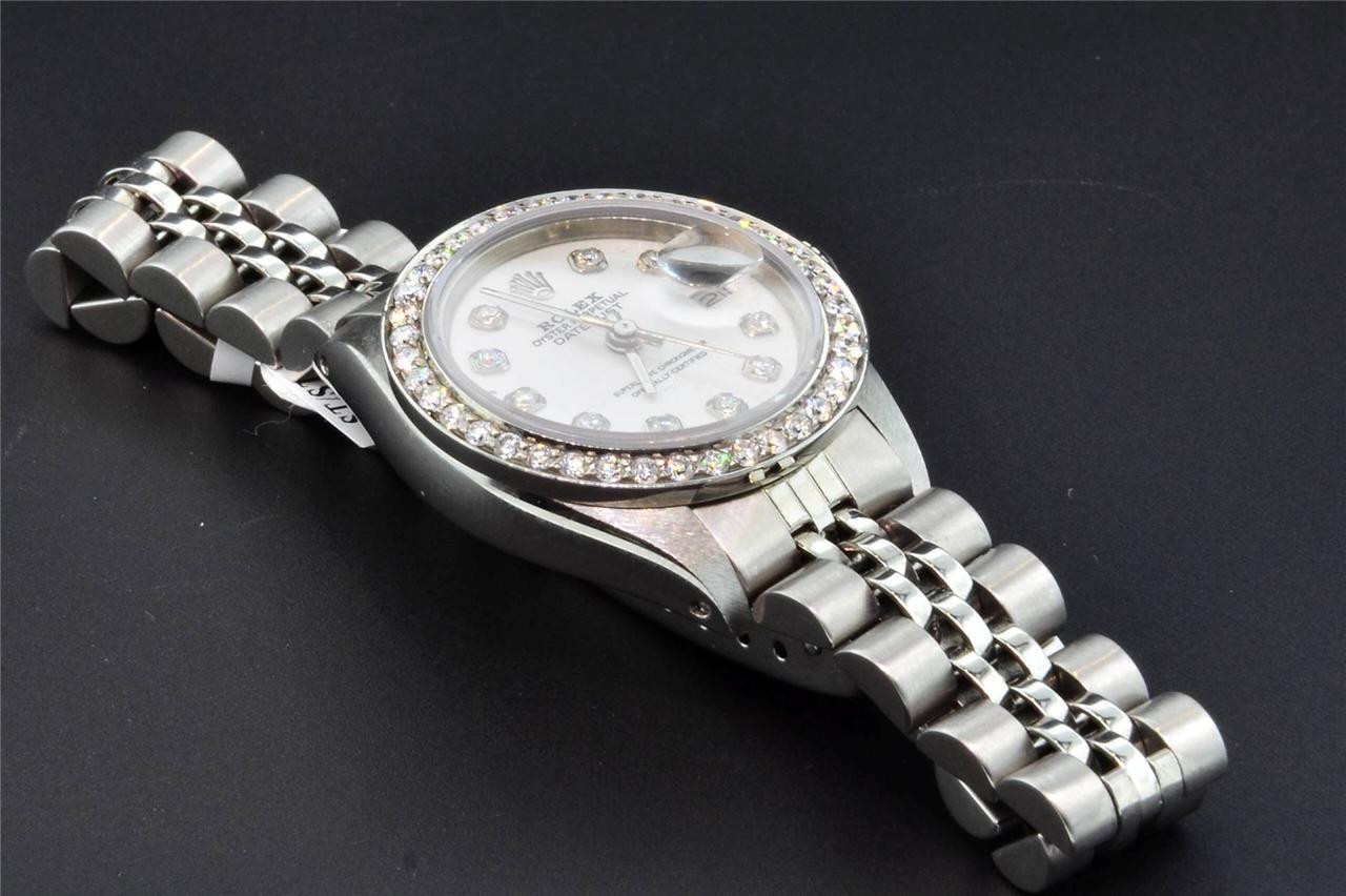 ROLEX OYSTER PERPETUAL DATE  文字盤　レディース Rolex Oyster Perpetual Date – Analog:Shift