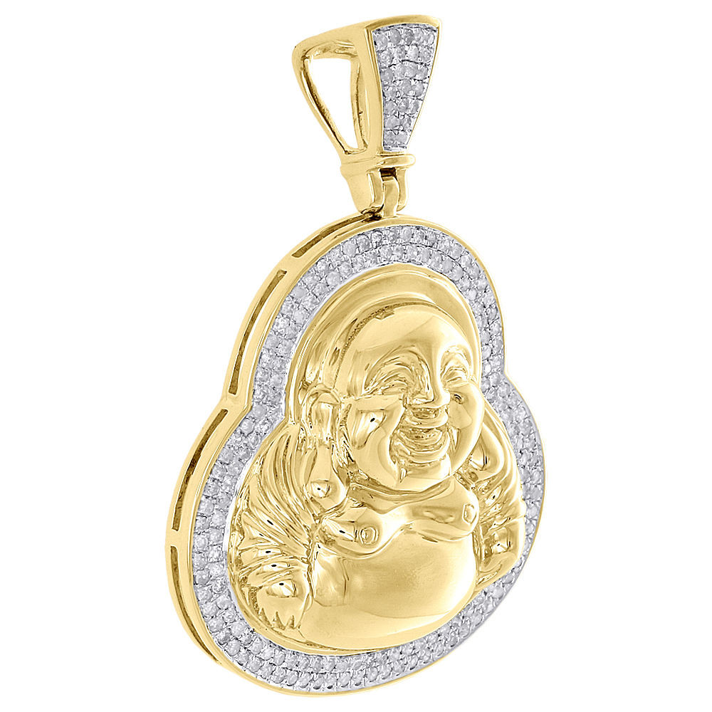 10K Yellow Gold Diamond 3D Laughing 