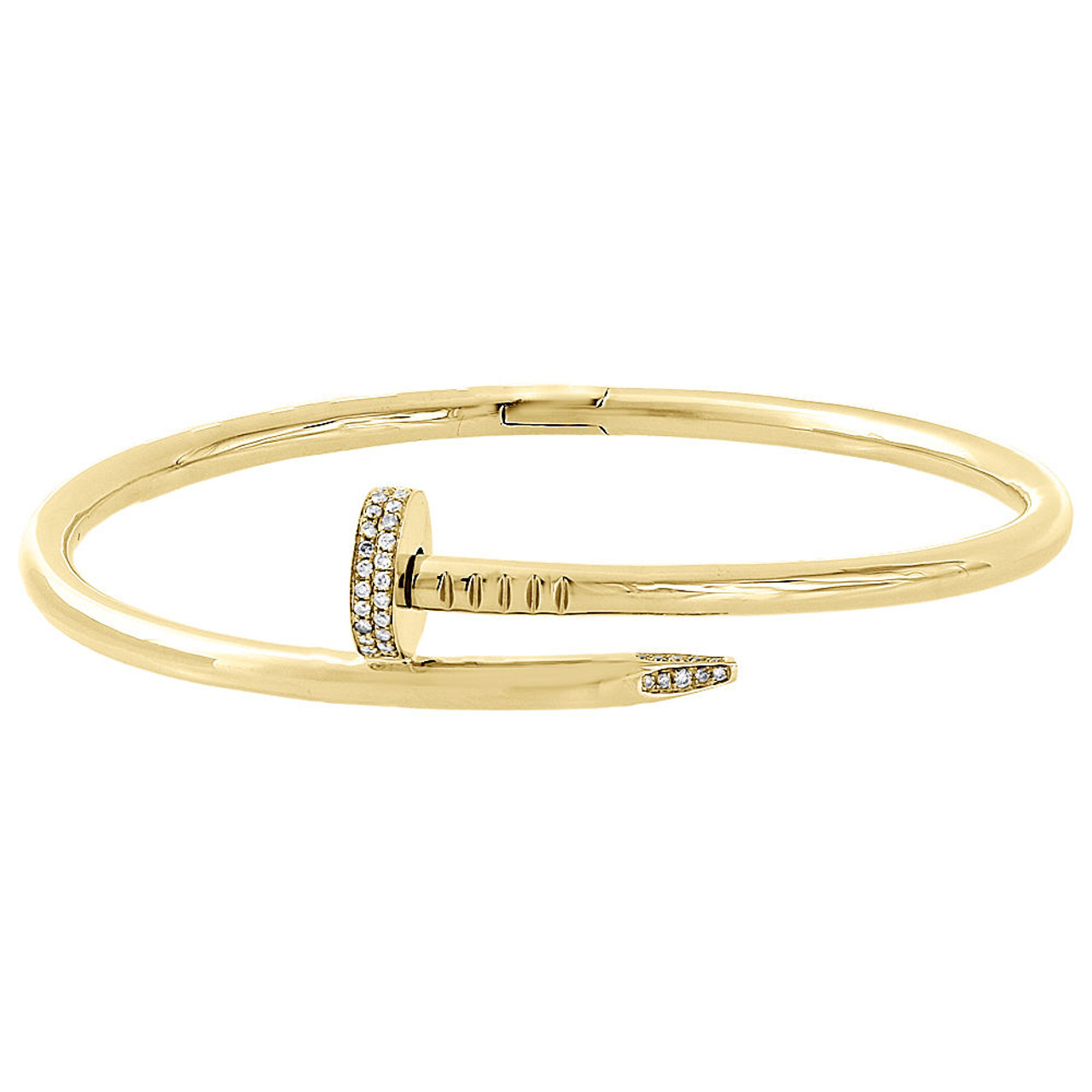 1) *NEW* Cartier Small Juste un Clou with Diamonds | PurseForum | Cartier  love bangle, Cartier diamond bracelet, Cartier nail bracelet