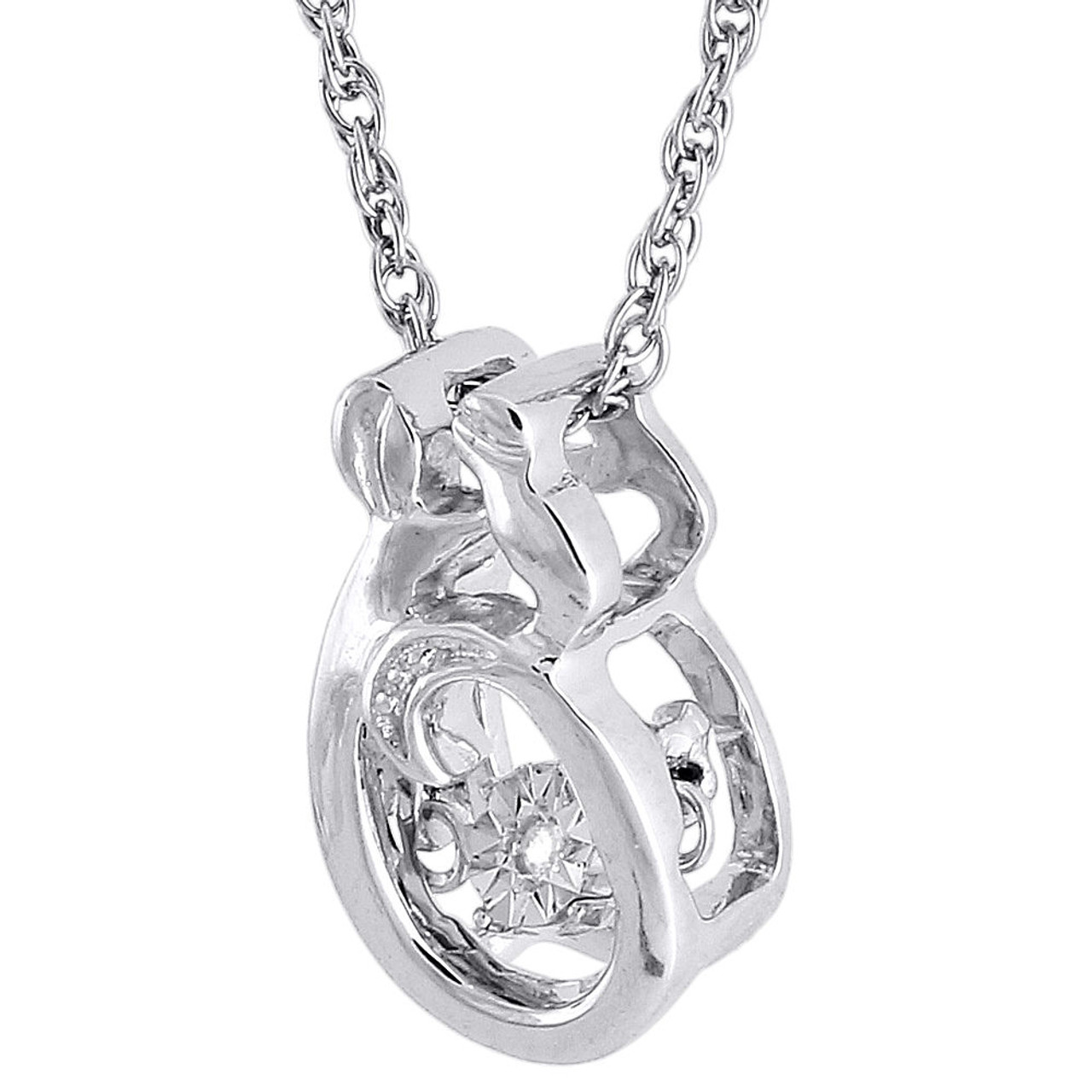 Gems One Dancing Flower Diamond Pendant 2410147 - Sami Fine Jewelry