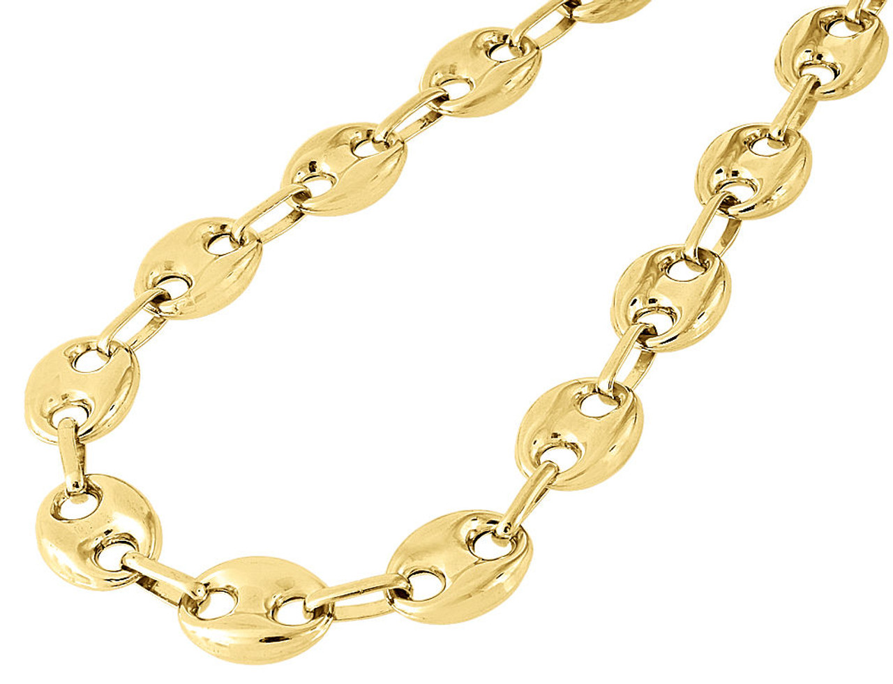 14k Gold Plated Frosted Concave Gucci Marina link Chain Necklace / Bracelet  | eBay