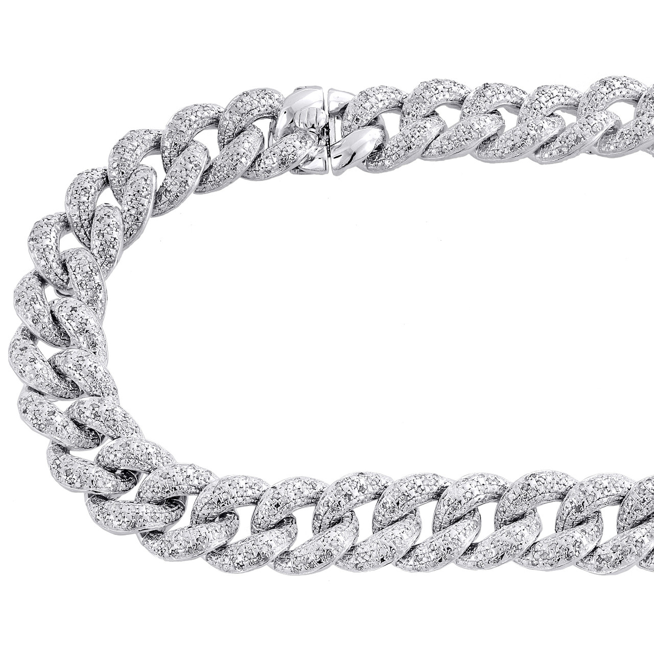 Diamond Cuban Link Stainless Steel Choker Chain – GTHIC