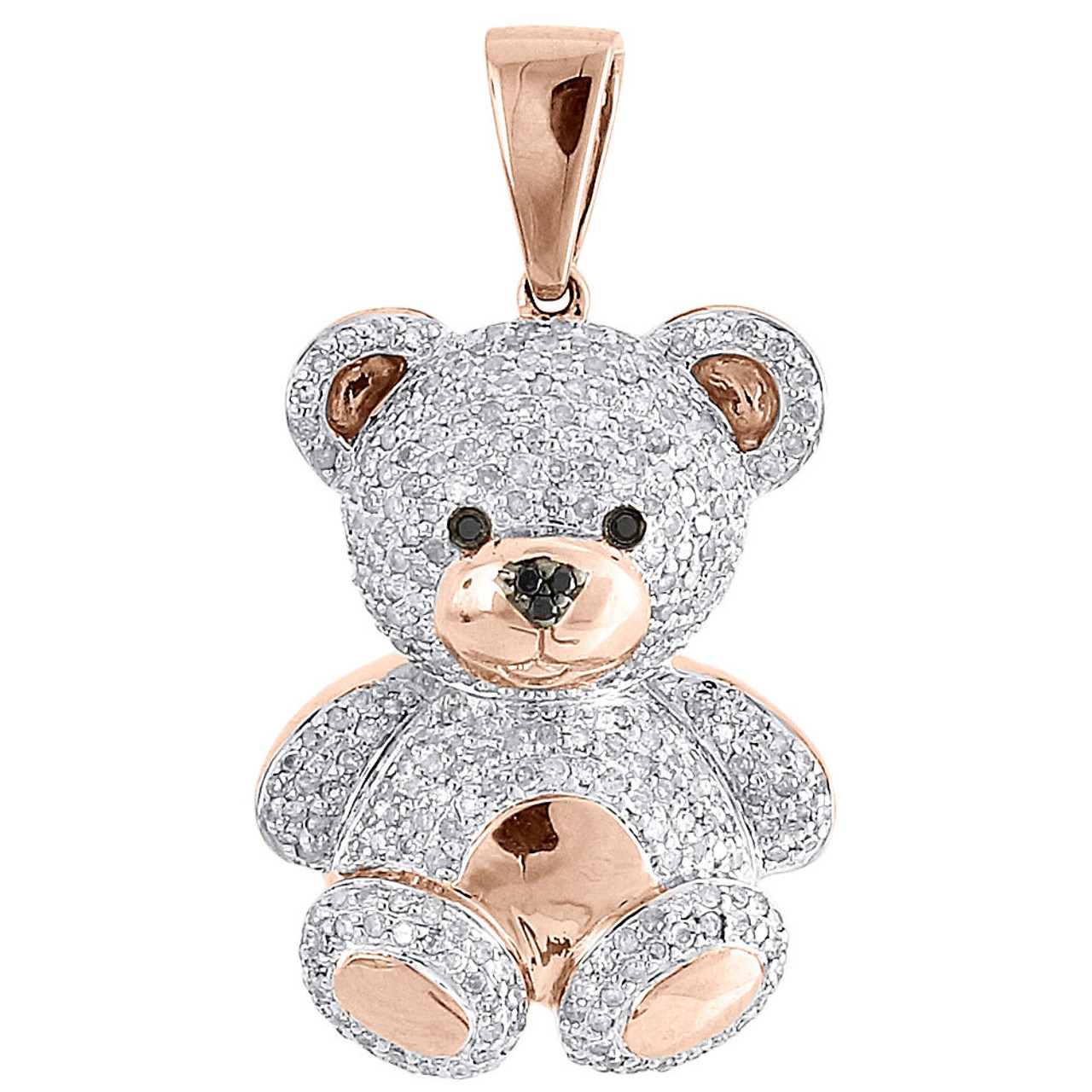 rose gold teddy bear