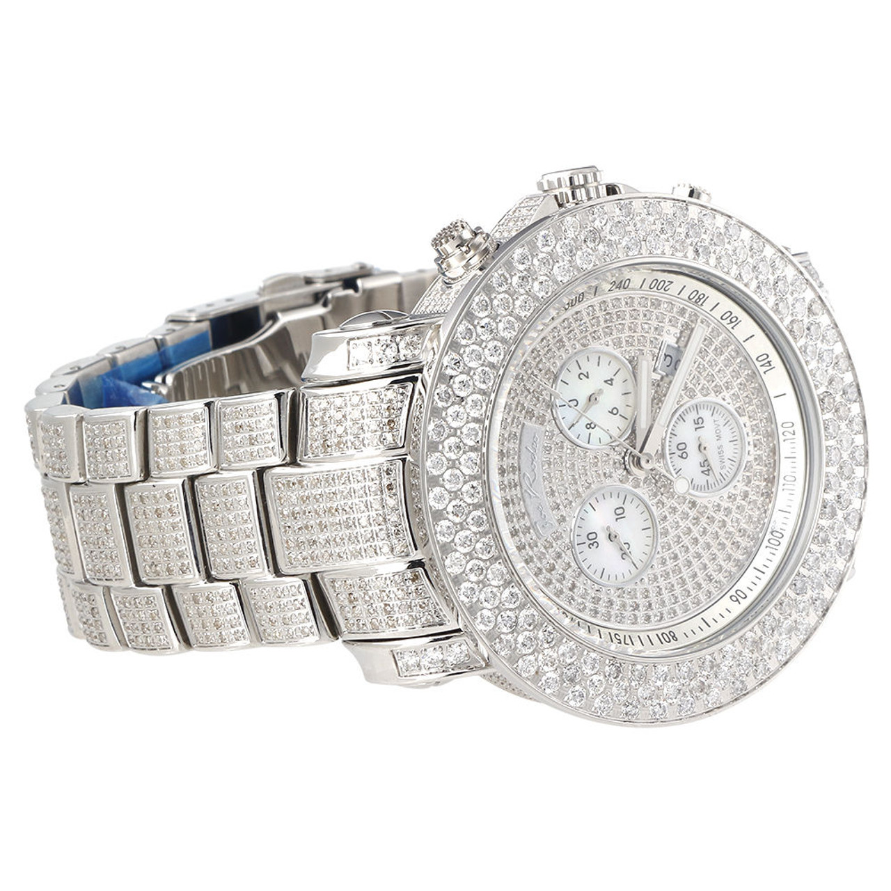 Joe Rodeo Junior JJU37 Diamond Watch 20.50 Ct. Fully Iced