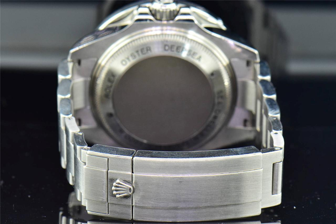 Mens Brand New Custom Rolex 46 MM Sea Dweller Deep Sea Genuine Diamond  Watch - JFL Diamonds \u0026 Timepieces