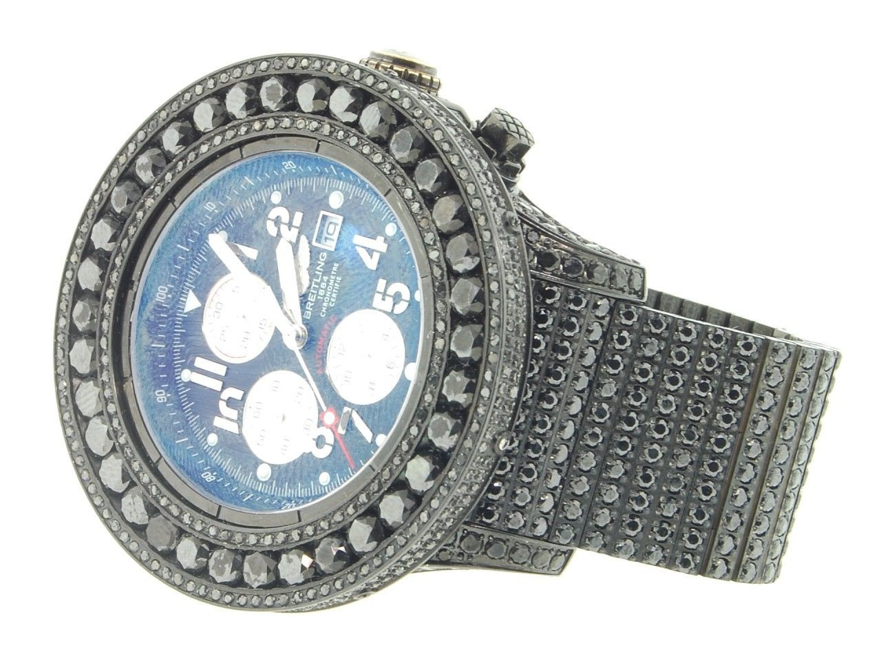 breitling black diamond