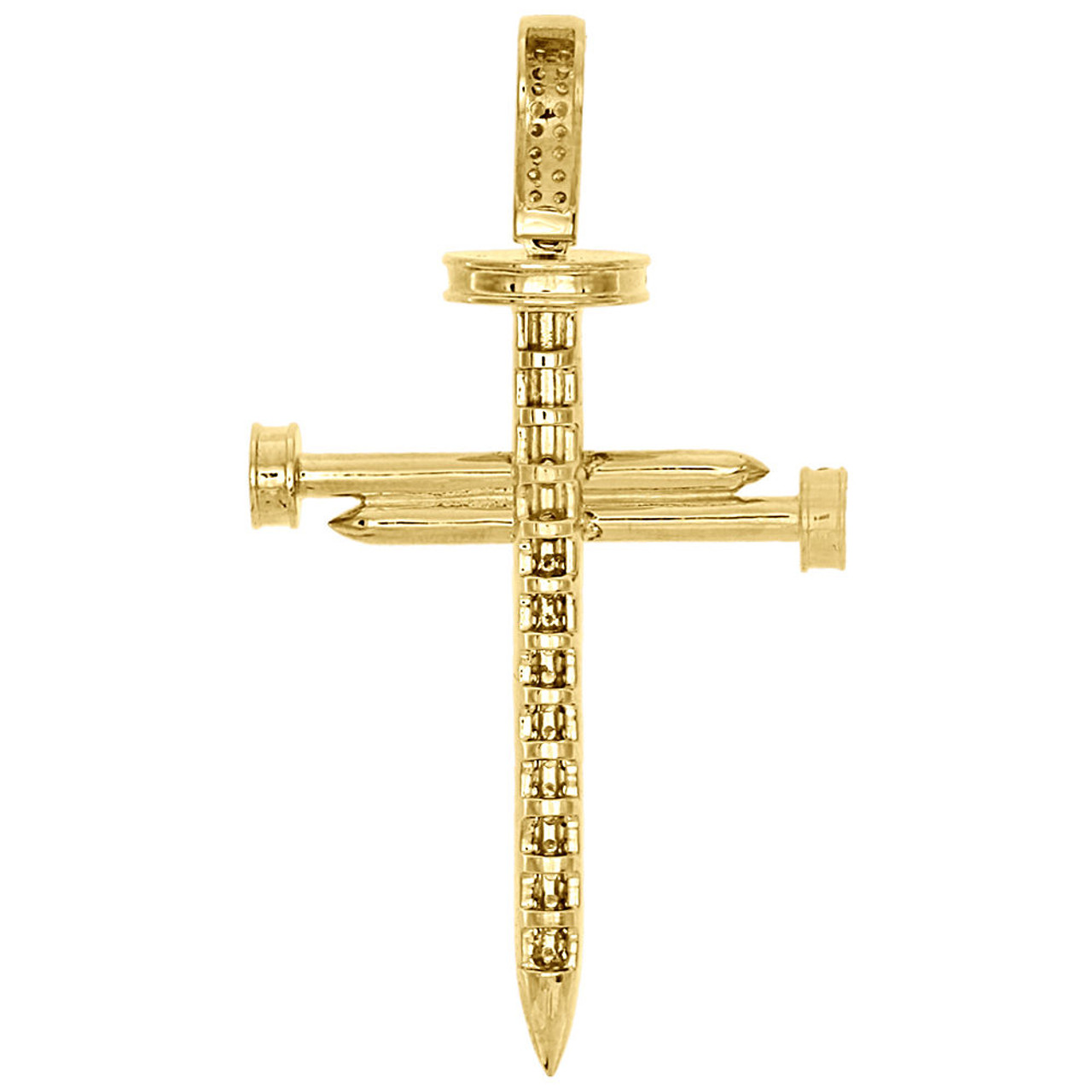 Cartier nail cross on sale necklace